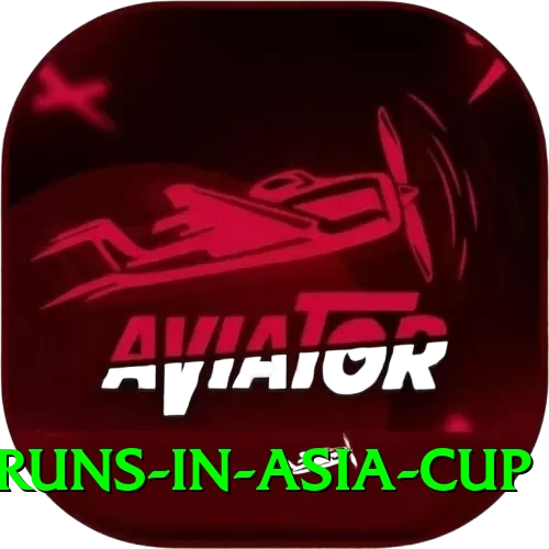 most runs in asia cup Plus - 2